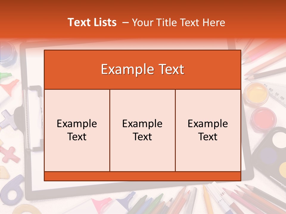 Per On Human Table PowerPoint Template