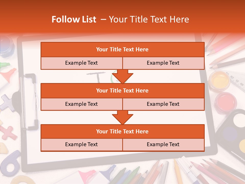 Per On Human Table PowerPoint Template