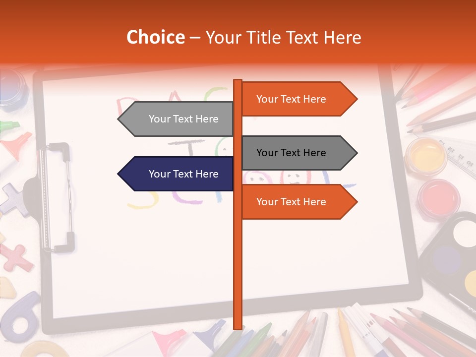 Per On Human Table PowerPoint Template