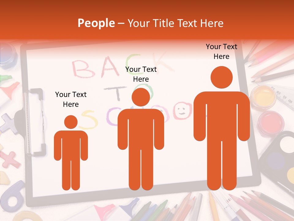 Per On Human Table PowerPoint Template