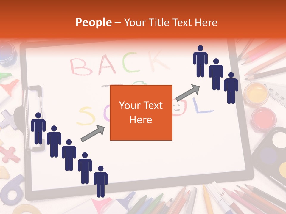 Per On Human Table PowerPoint Template