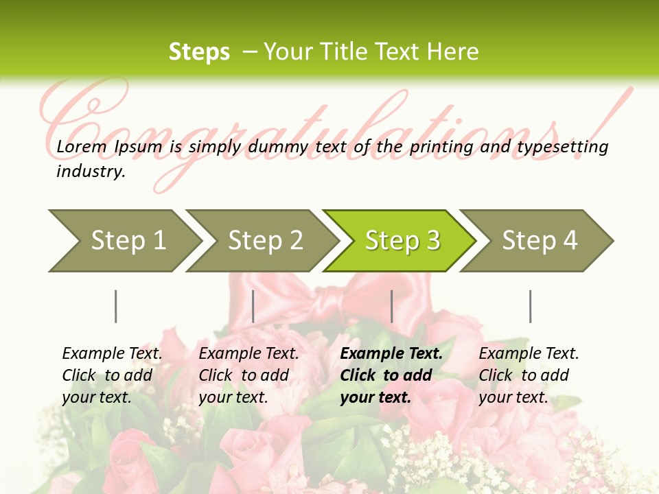 Pink Surprise Background PowerPoint Template