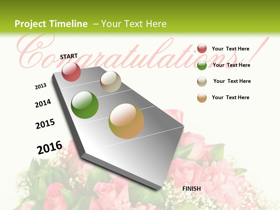 Pink Surprise Background PowerPoint Template