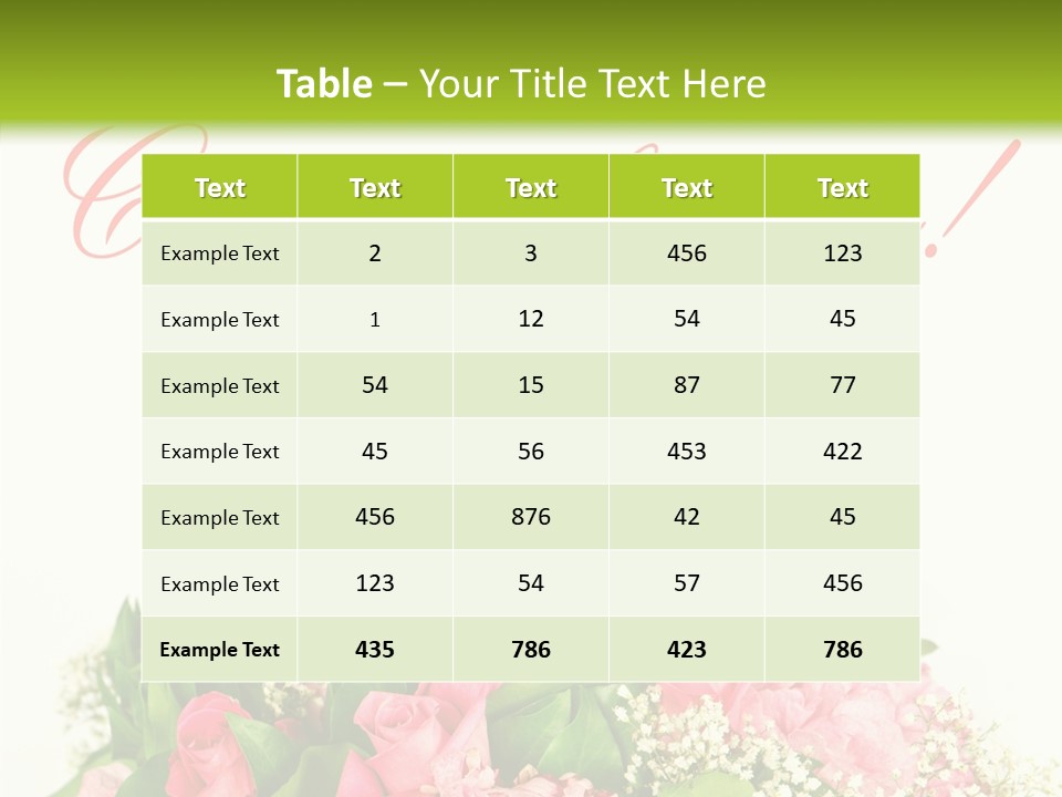 Pink Surprise Background PowerPoint Template