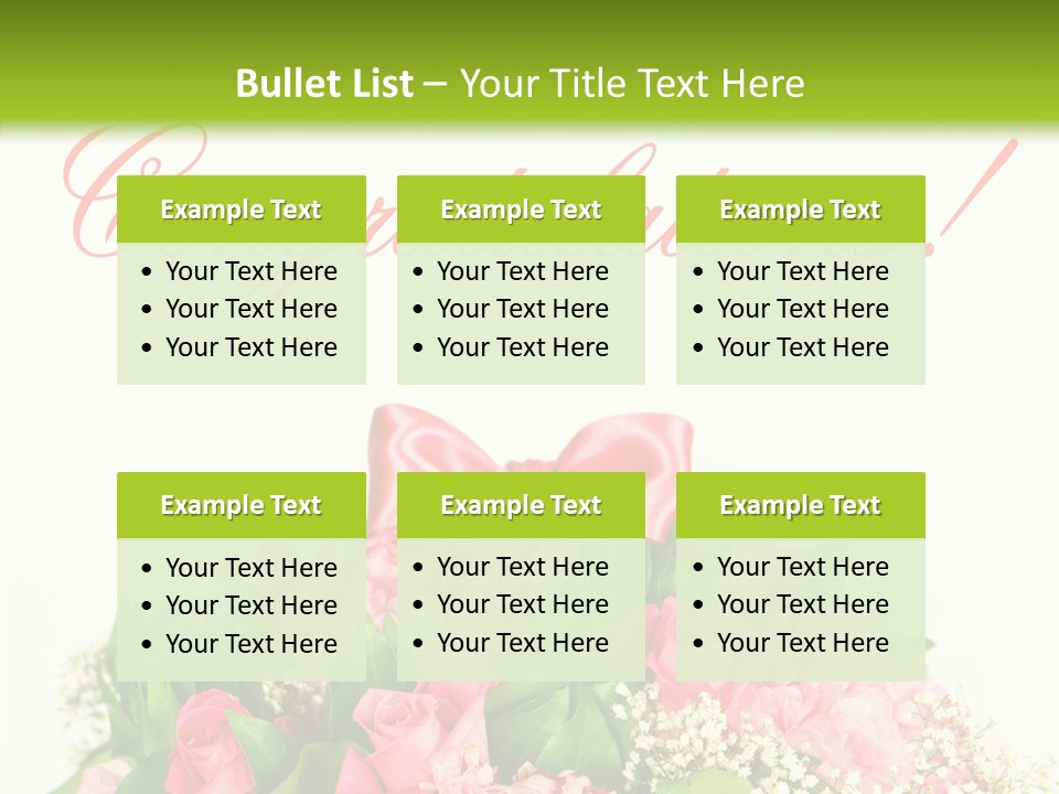 Pink Surprise Background PowerPoint Template