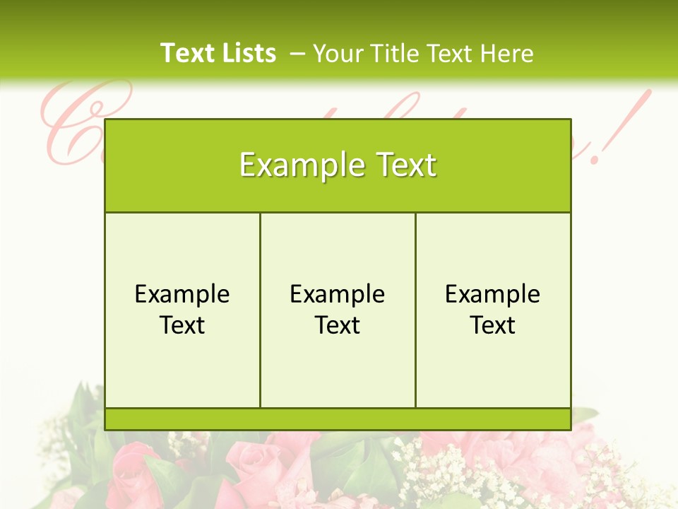 Pink Surprise Background PowerPoint Template