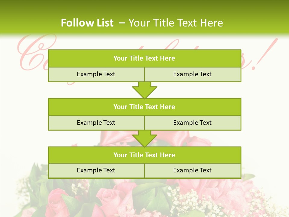 Pink Surprise Background PowerPoint Template