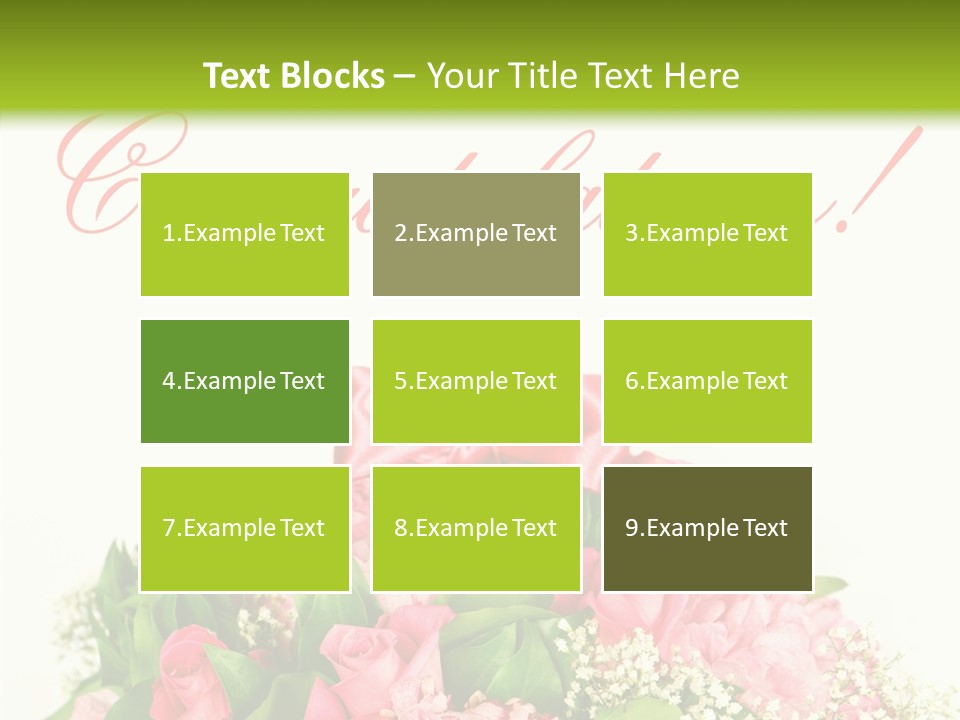 Pink Surprise Background PowerPoint Template