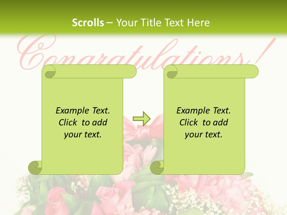 Pink Surprise Background PowerPoint Template