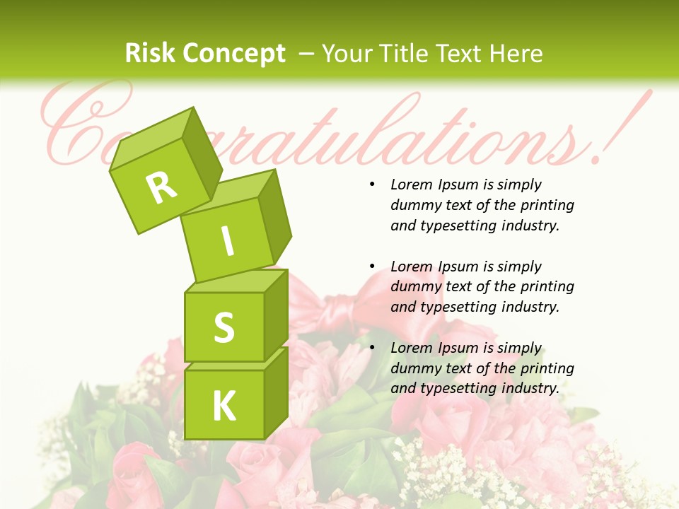 Pink Surprise Background PowerPoint Template