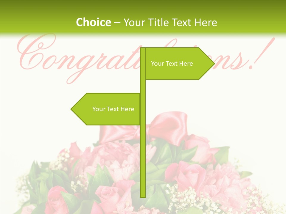 Pink Surprise Background PowerPoint Template