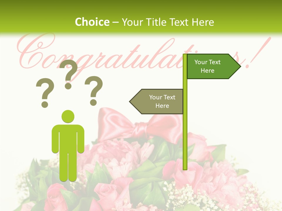 Pink Surprise Background PowerPoint Template