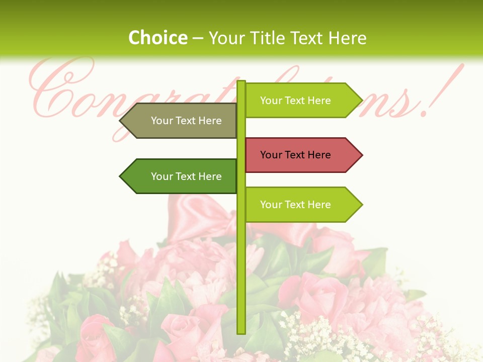 Pink Surprise Background PowerPoint Template