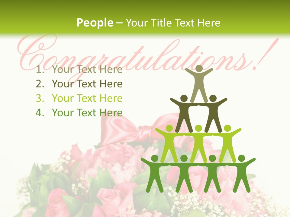 Pink Surprise Background PowerPoint Template