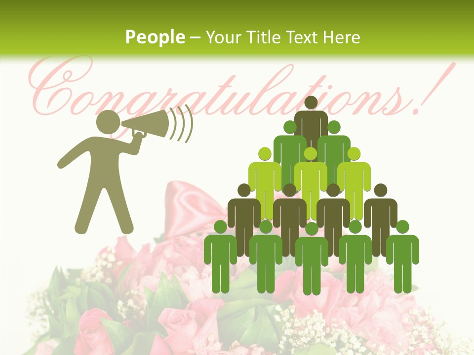 Pink Surprise Background PowerPoint Template