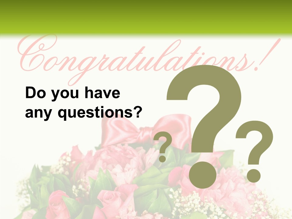 Pink Surprise Background PowerPoint Template