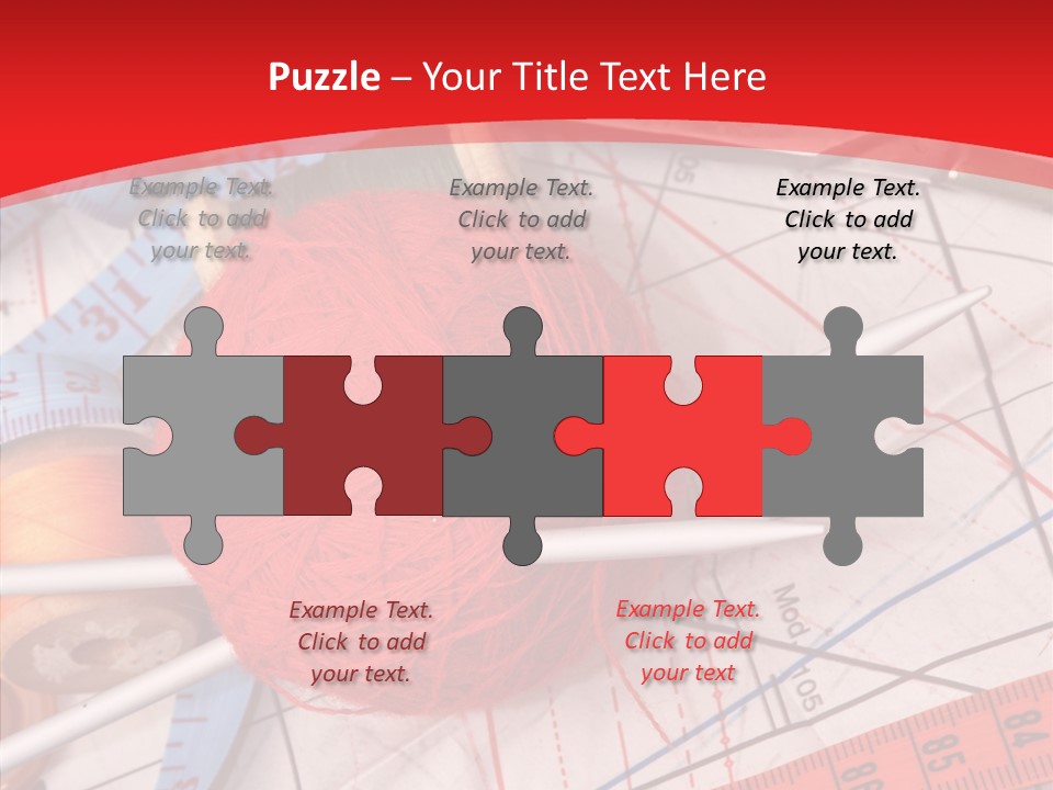 Light Sew Sewing PowerPoint Template