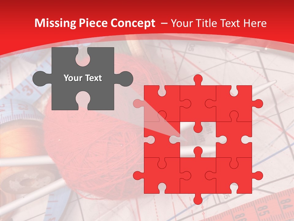 Light Sew Sewing PowerPoint Template