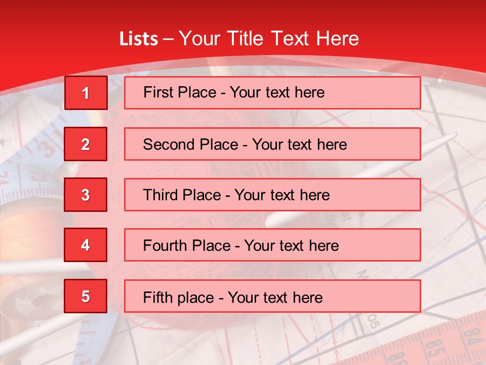 Light Sew Sewing PowerPoint Template
