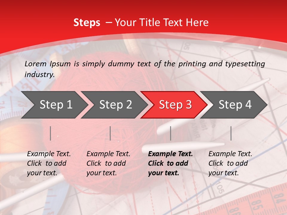 Light Sew Sewing PowerPoint Template