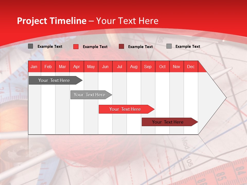 Light Sew Sewing PowerPoint Template