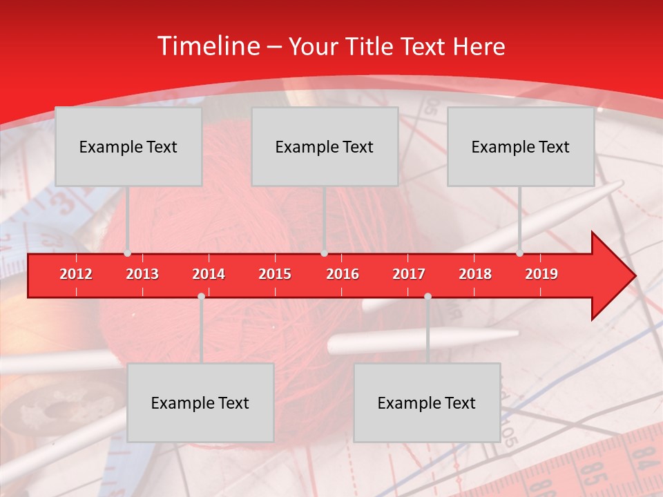 Light Sew Sewing PowerPoint Template