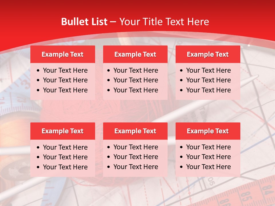 Light Sew Sewing PowerPoint Template