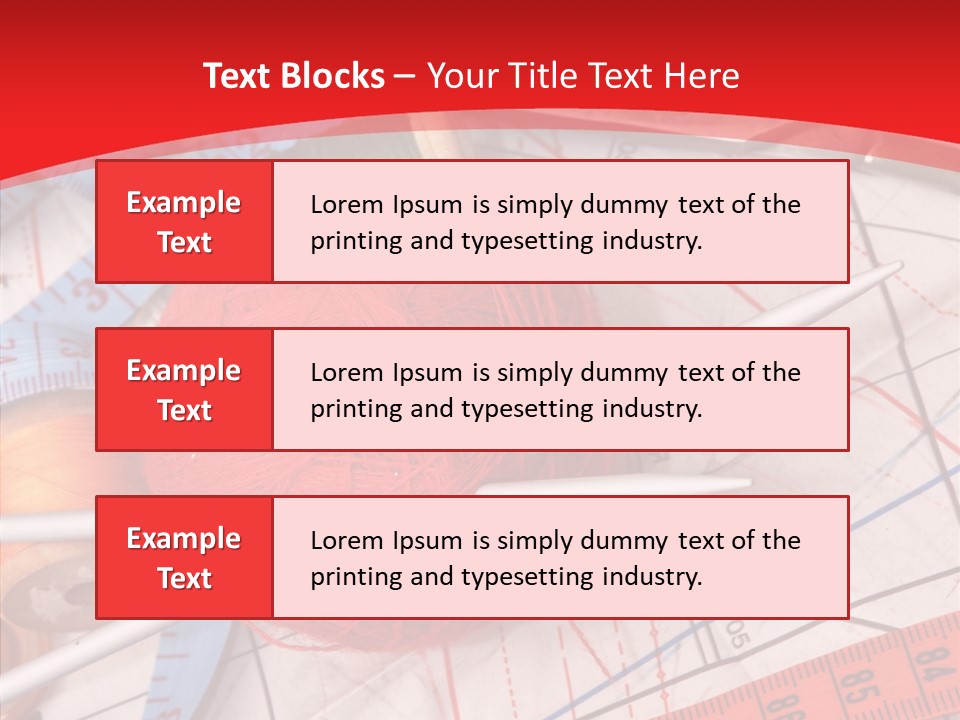 Light Sew Sewing PowerPoint Template