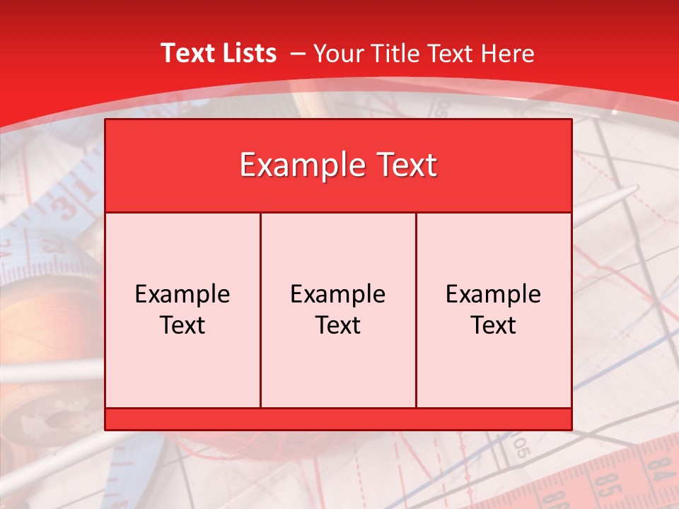 Light Sew Sewing PowerPoint Template