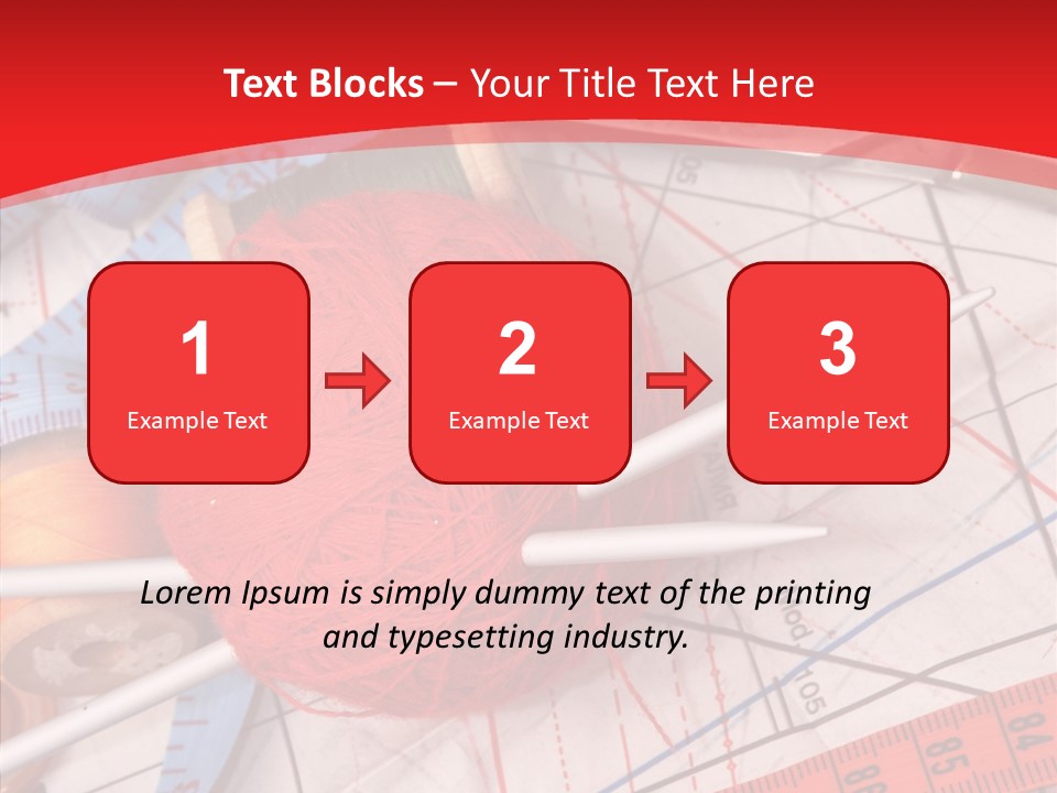Light Sew Sewing PowerPoint Template