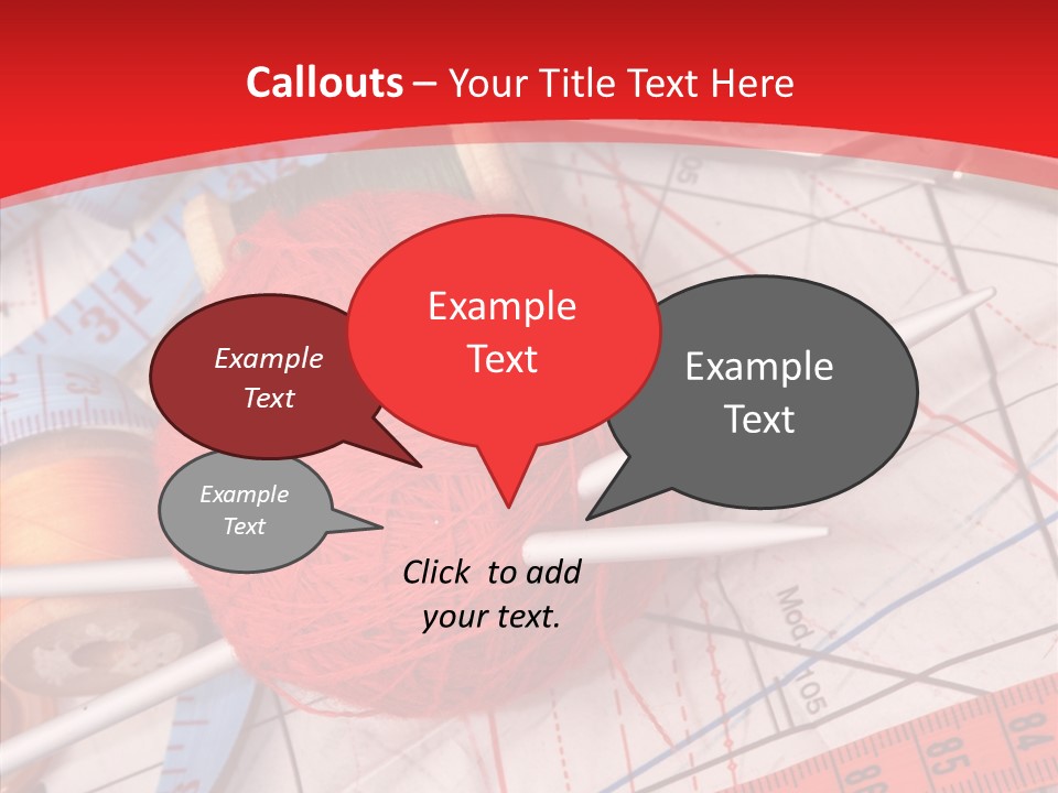 Light Sew Sewing PowerPoint Template