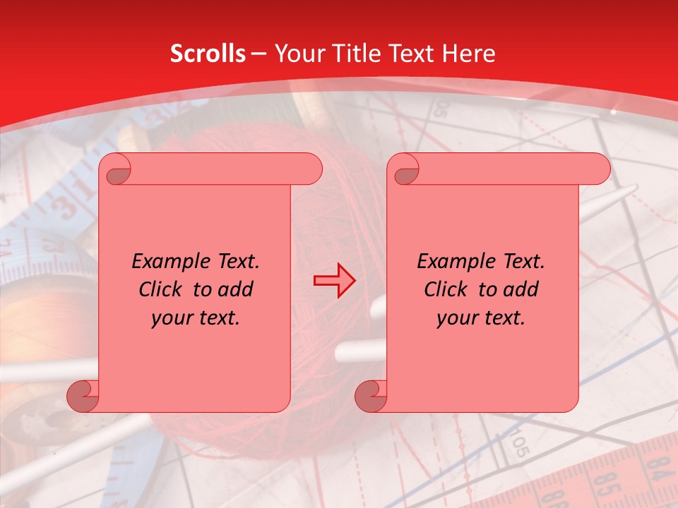 Light Sew Sewing PowerPoint Template