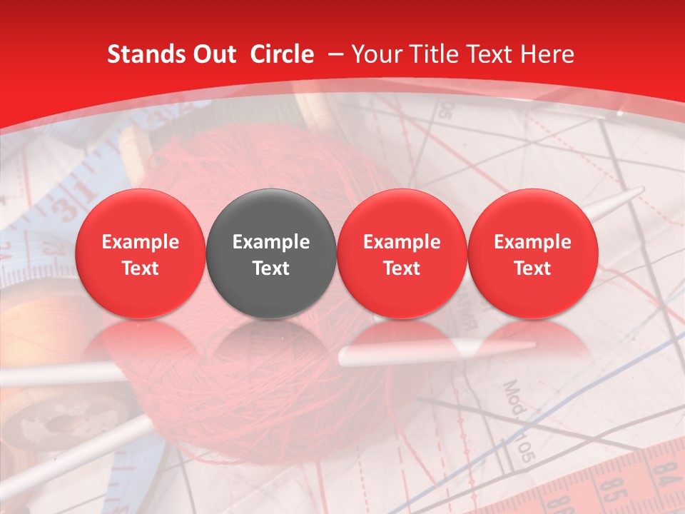 Light Sew Sewing PowerPoint Template