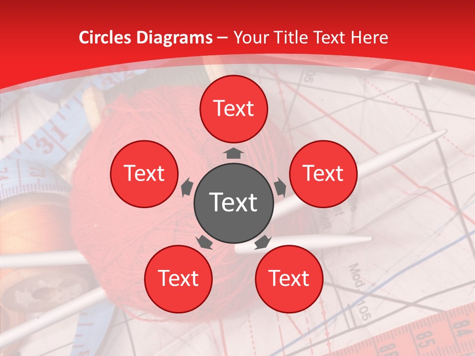 Light Sew Sewing PowerPoint Template