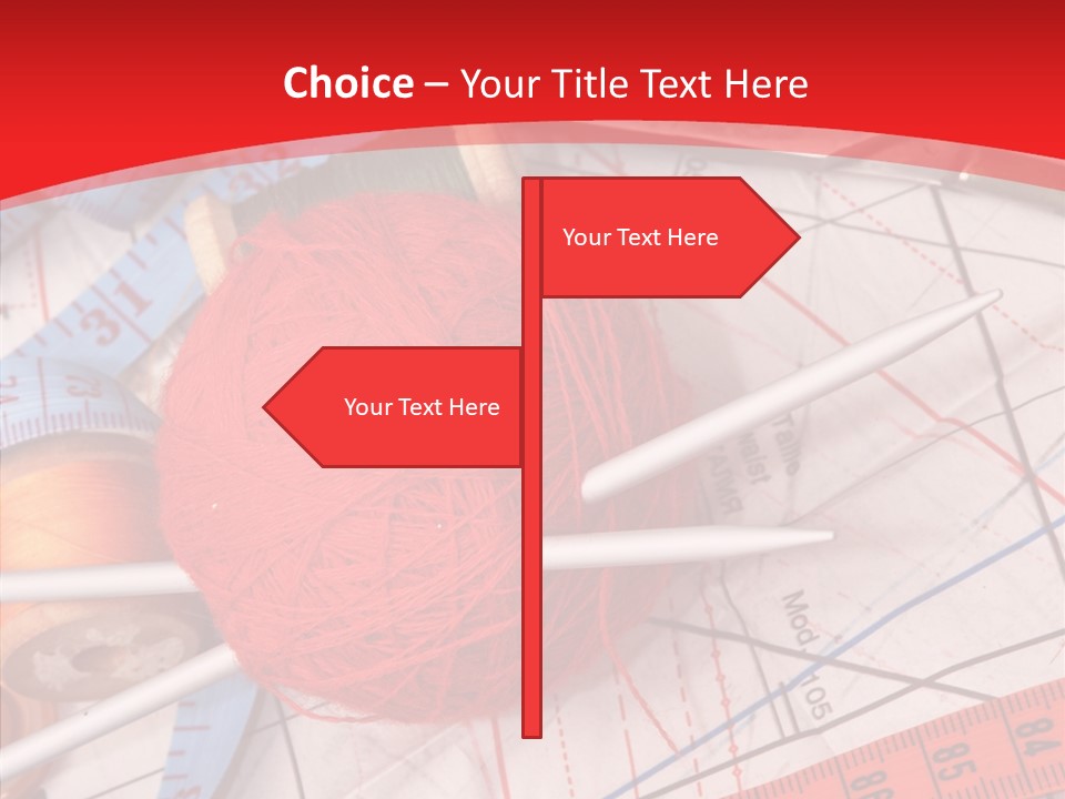 Light Sew Sewing PowerPoint Template