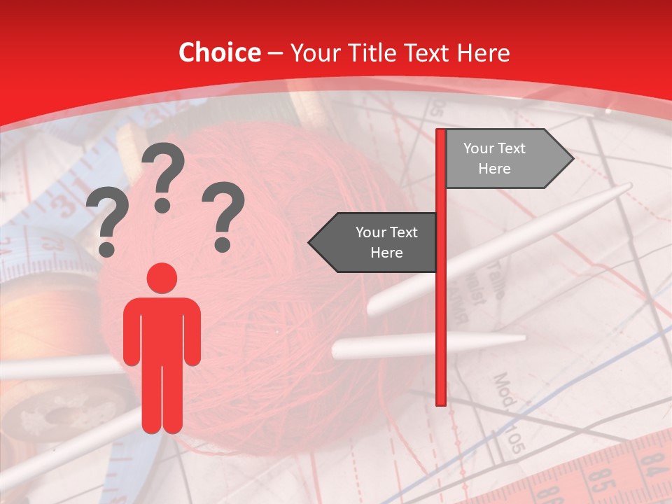 Light Sew Sewing PowerPoint Template