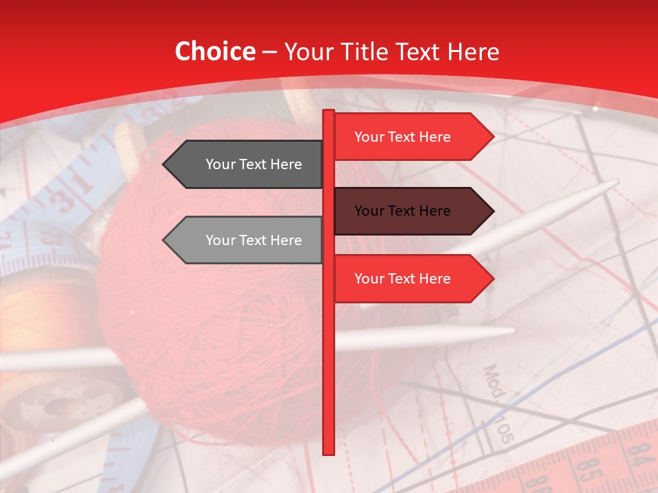 Light Sew Sewing PowerPoint Template