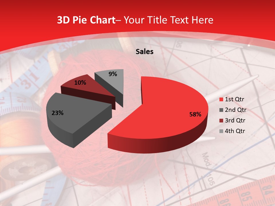 Light Sew Sewing PowerPoint Template