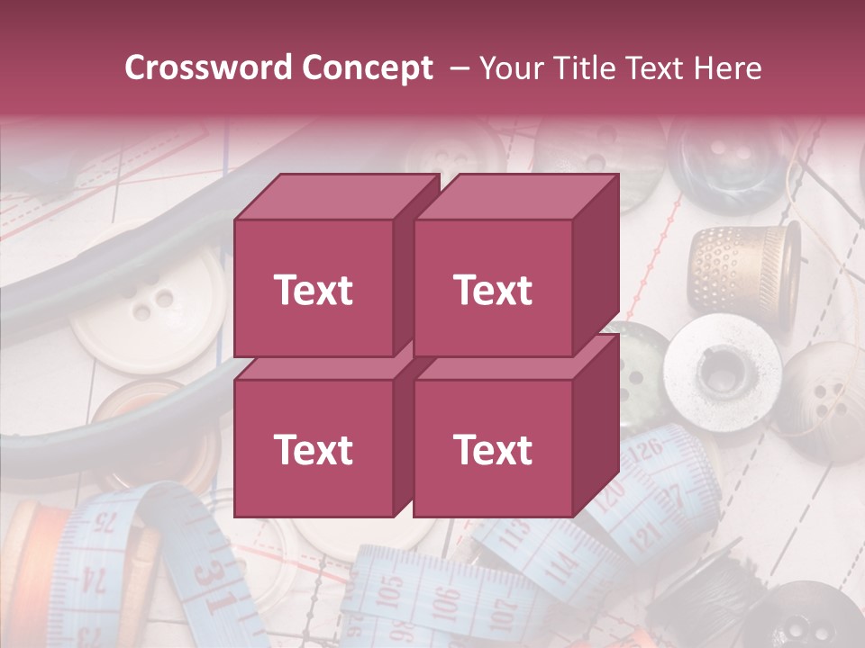 Line Hobby Art PowerPoint Template