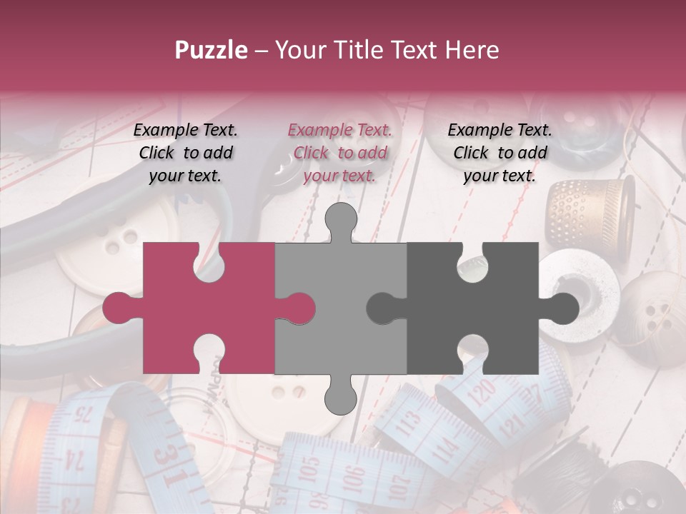 Line Hobby Art PowerPoint Template