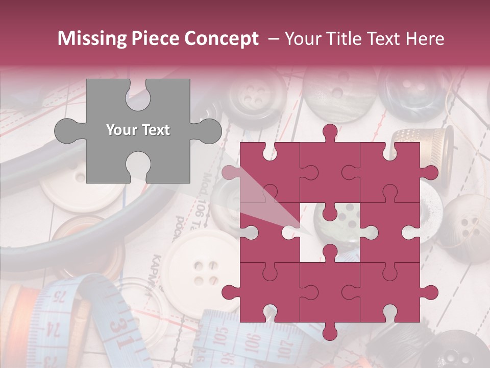 Line Hobby Art PowerPoint Template