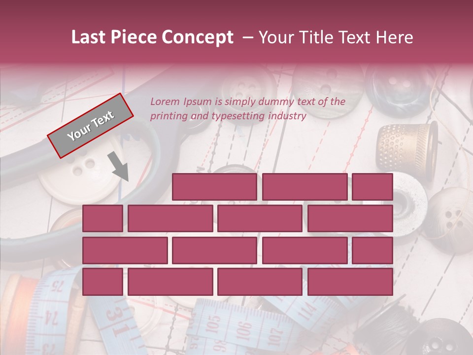 Line Hobby Art PowerPoint Template