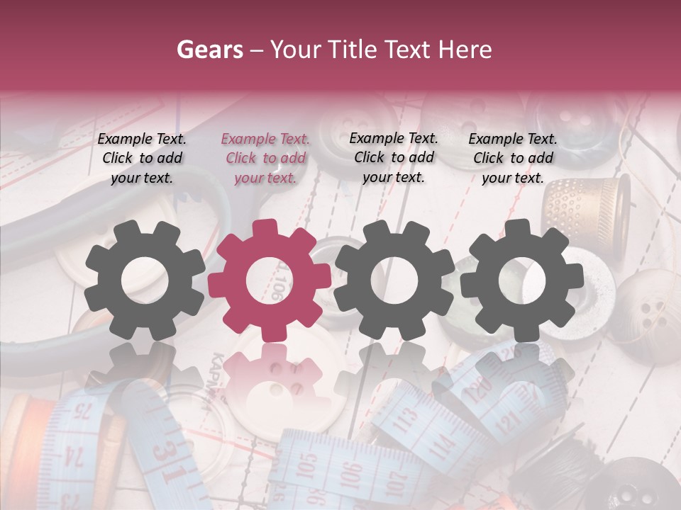 Line Hobby Art PowerPoint Template