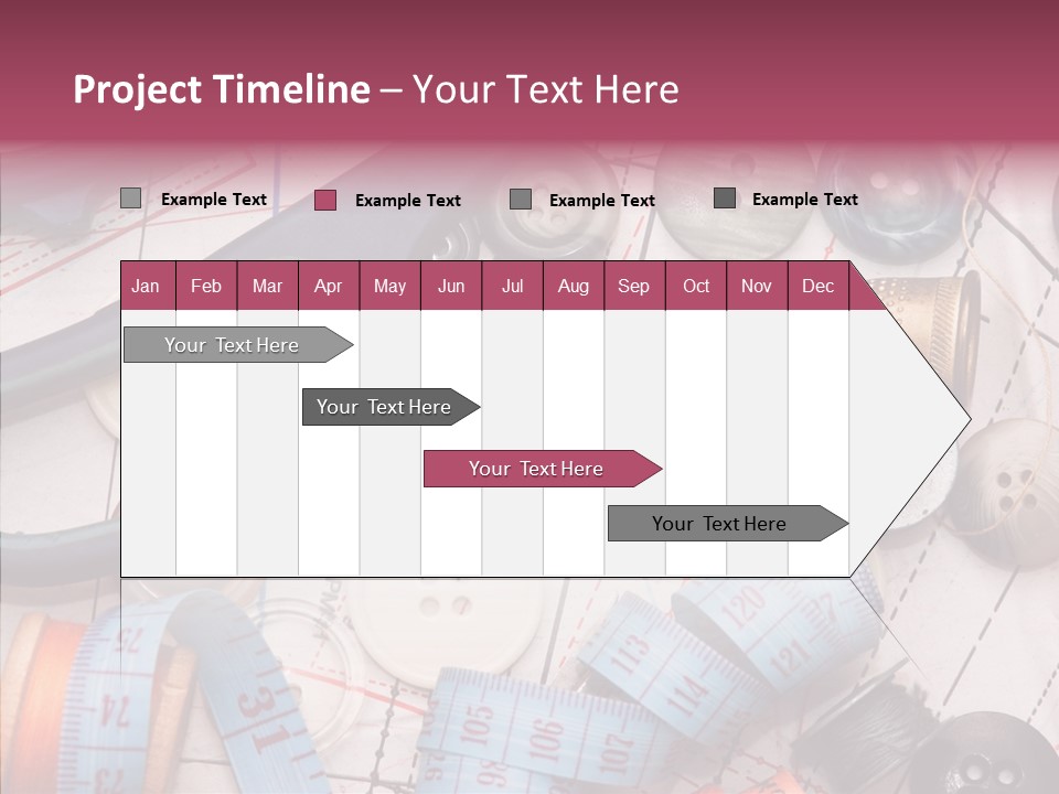 Line Hobby Art PowerPoint Template