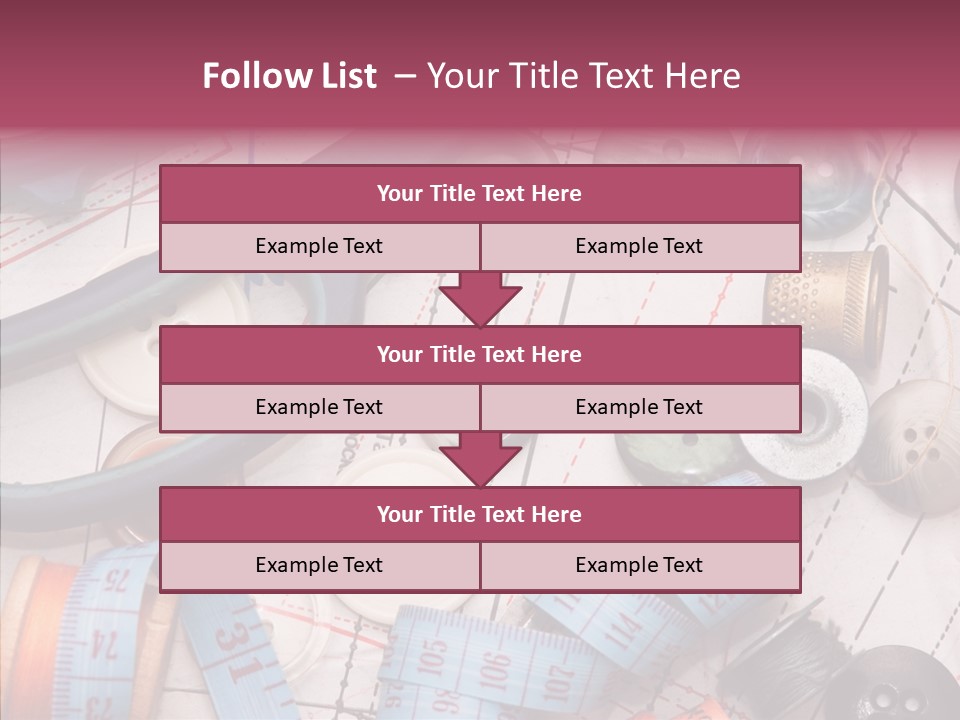 Line Hobby Art PowerPoint Template