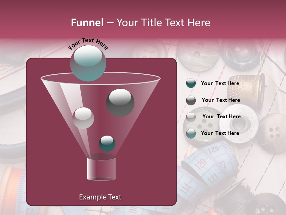 Line Hobby Art PowerPoint Template