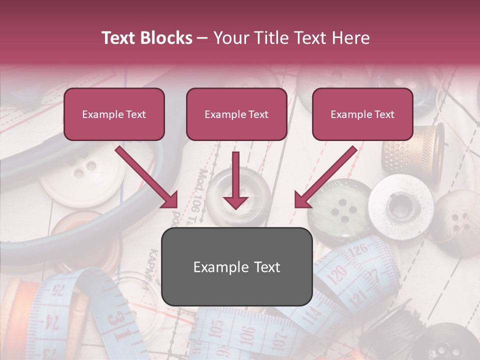 Line Hobby Art PowerPoint Template