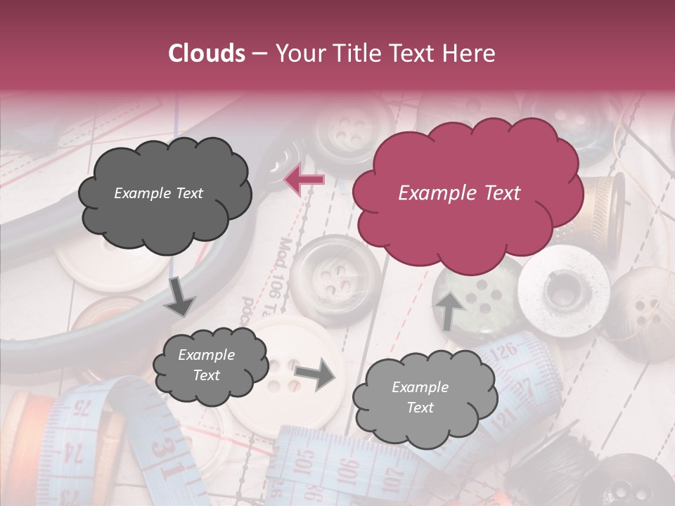 Line Hobby Art PowerPoint Template