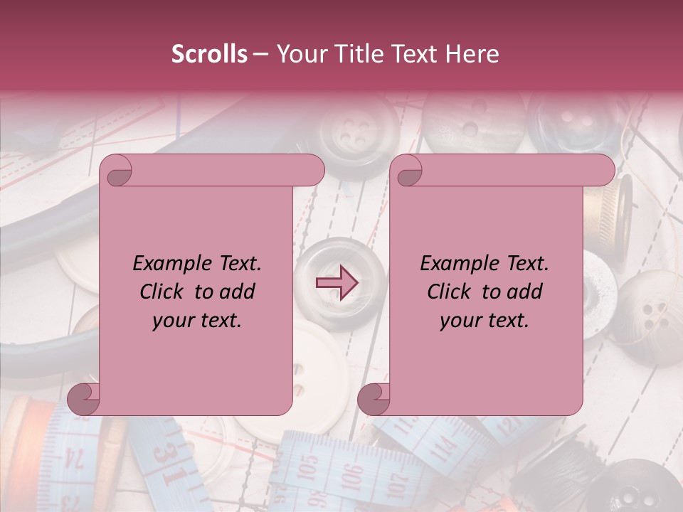 Line Hobby Art PowerPoint Template