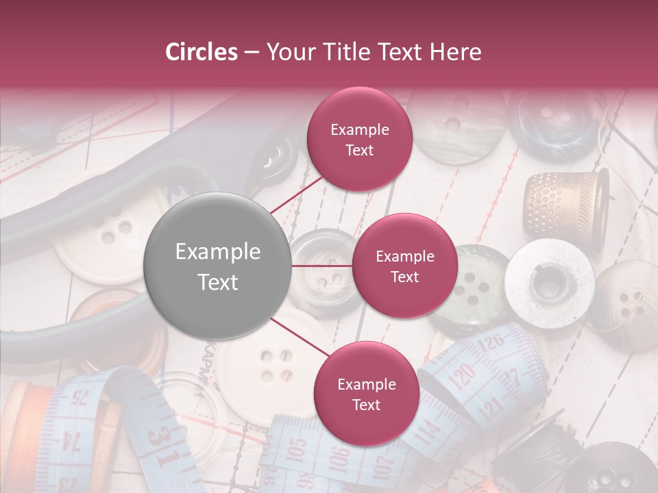 Line Hobby Art PowerPoint Template